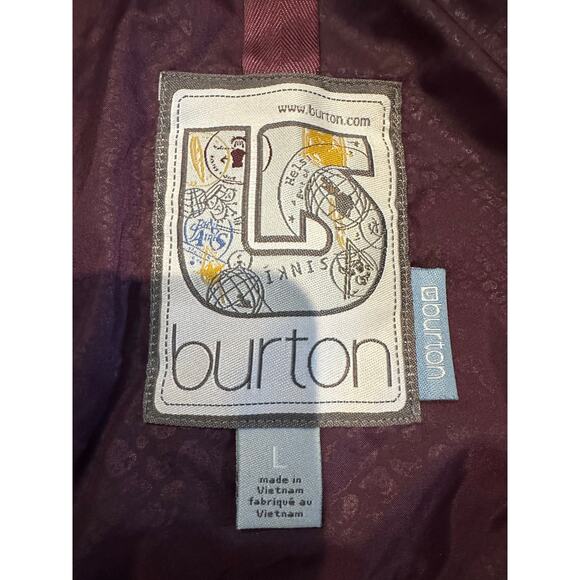 Burton Women’s Ltd Edition Paisley Print Ski Jacket – Purple/Pink – Sz Large - Picture 7 of 12
